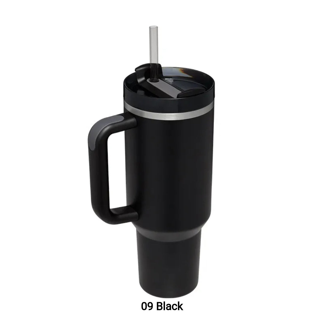 Black Knight - Stainless Cup, Nordic Dew Tumbler. resekopp, termosmugg.